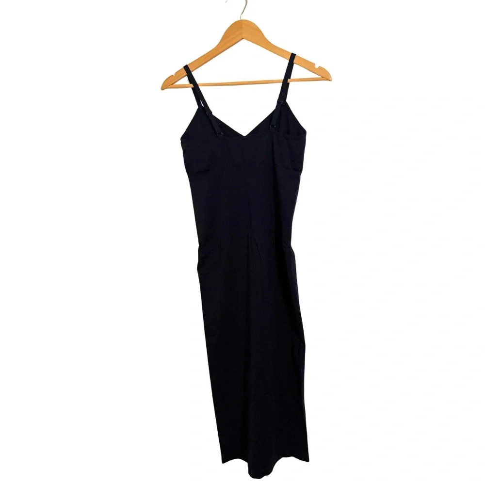 Black Built in Bra Shapewear Dress